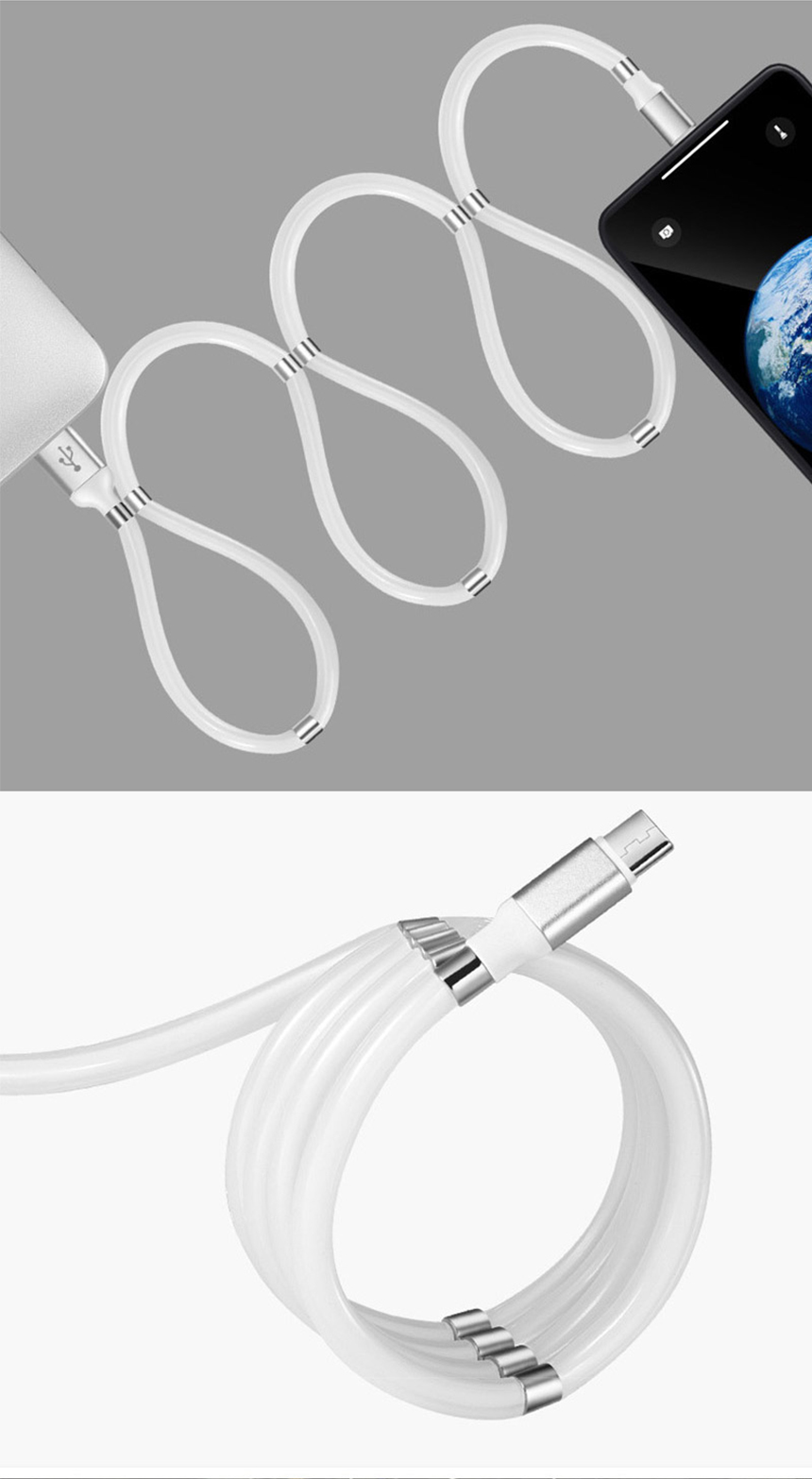 [트랜디] 딱조아 핸드폰 USB 고속 충전 케이블 1m 상세이미지