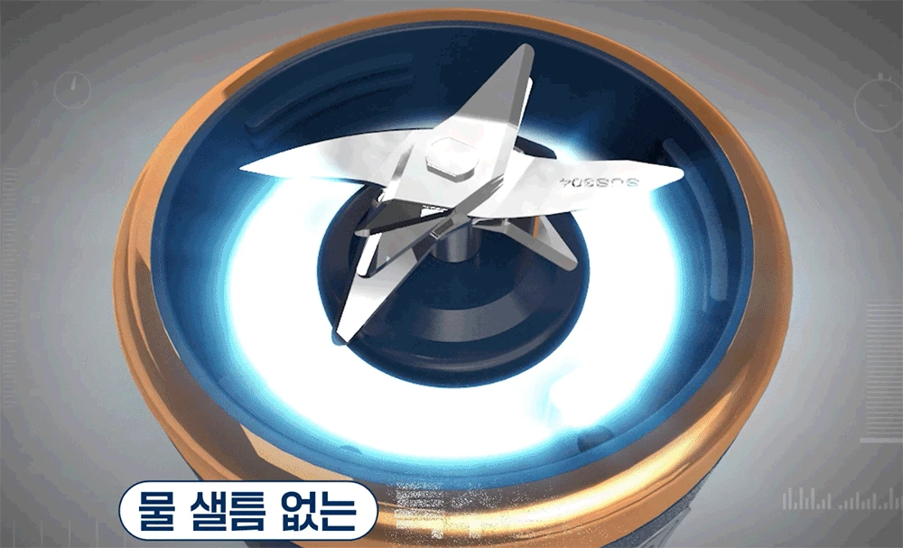 [10중날] 쇼킹블랜텀 블렌텀 무선 휴대용 소형 미니 믹서기 블랜더 분쇄기 블렌더 상세이미지